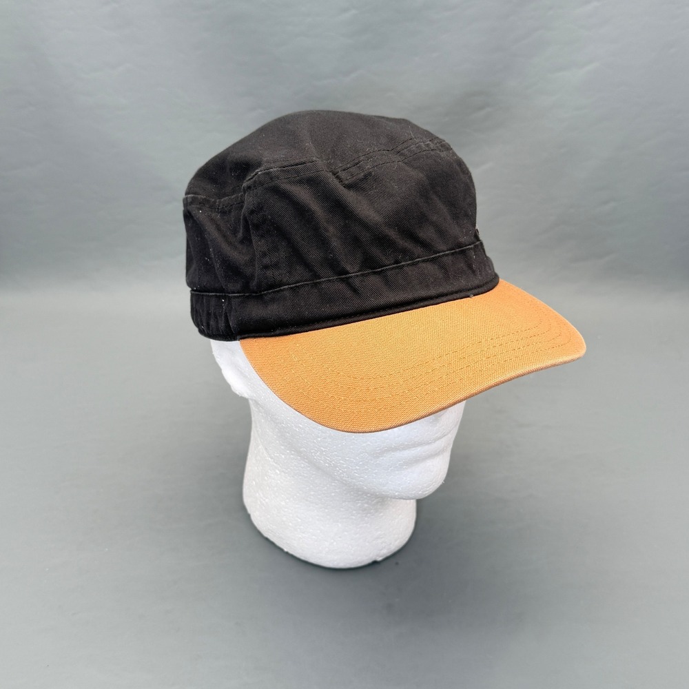 Carhartt x New Era Military Military/Cadet Cap Fitted Size 7 1/2 Black Orange